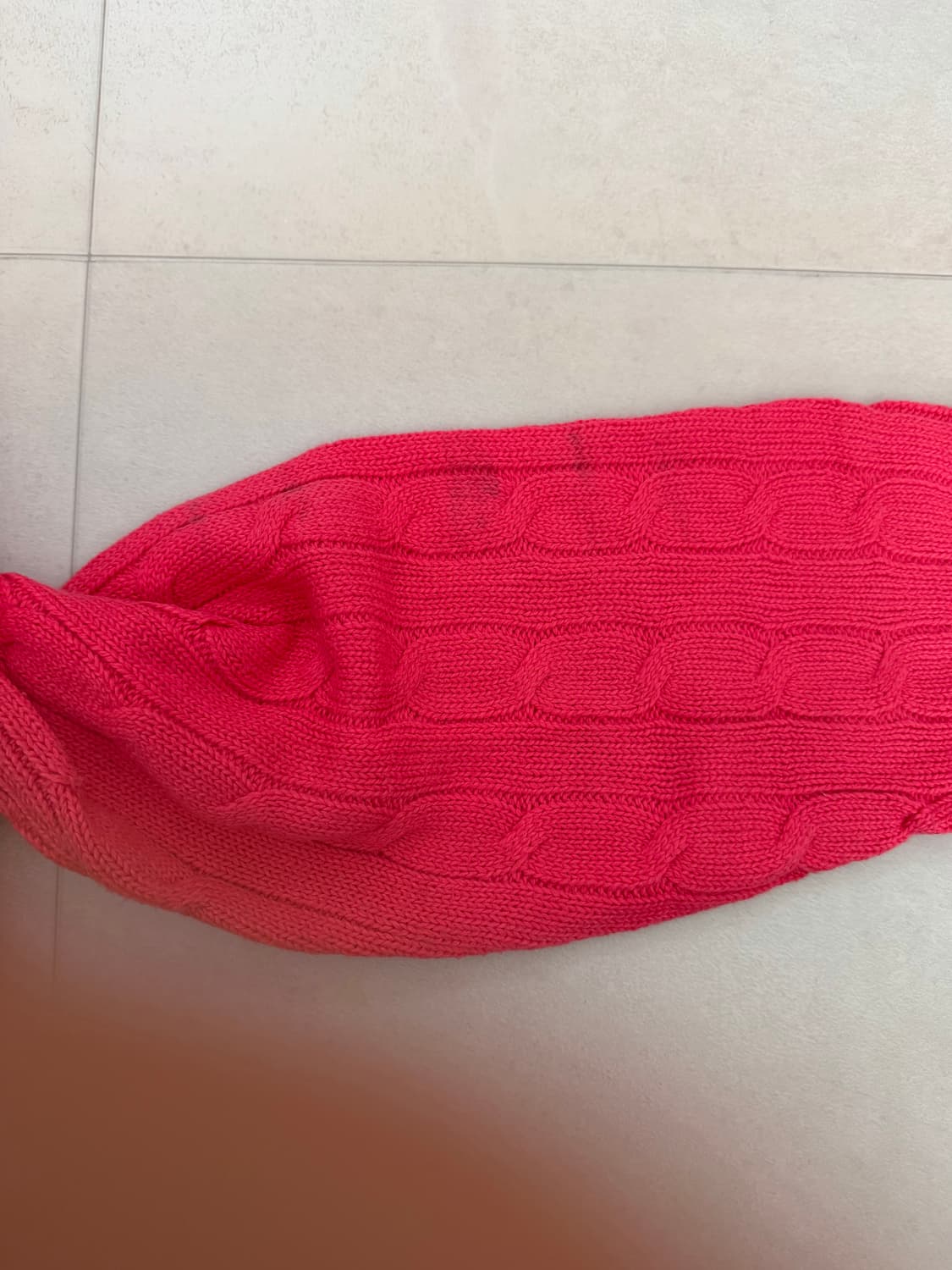 폴로 케이블니트 L 100사이즈 상품이미지4