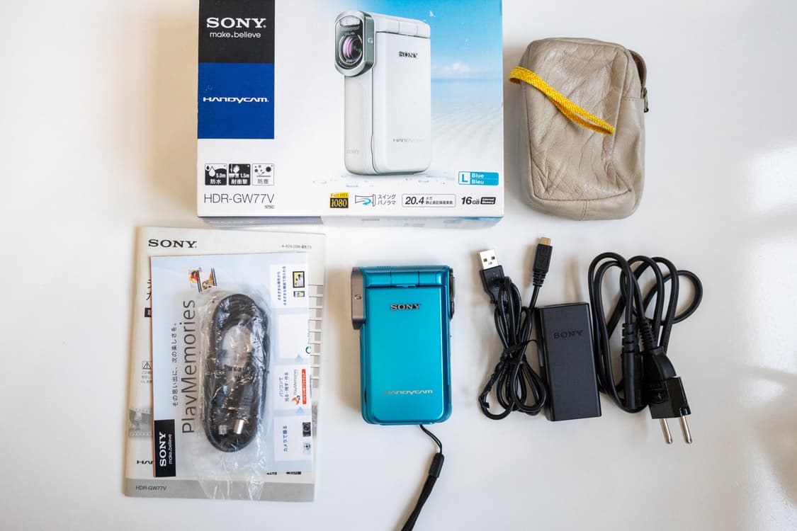 Sony HDR-GW77V / 빈티지 디지털 캠코더 상품이미지9