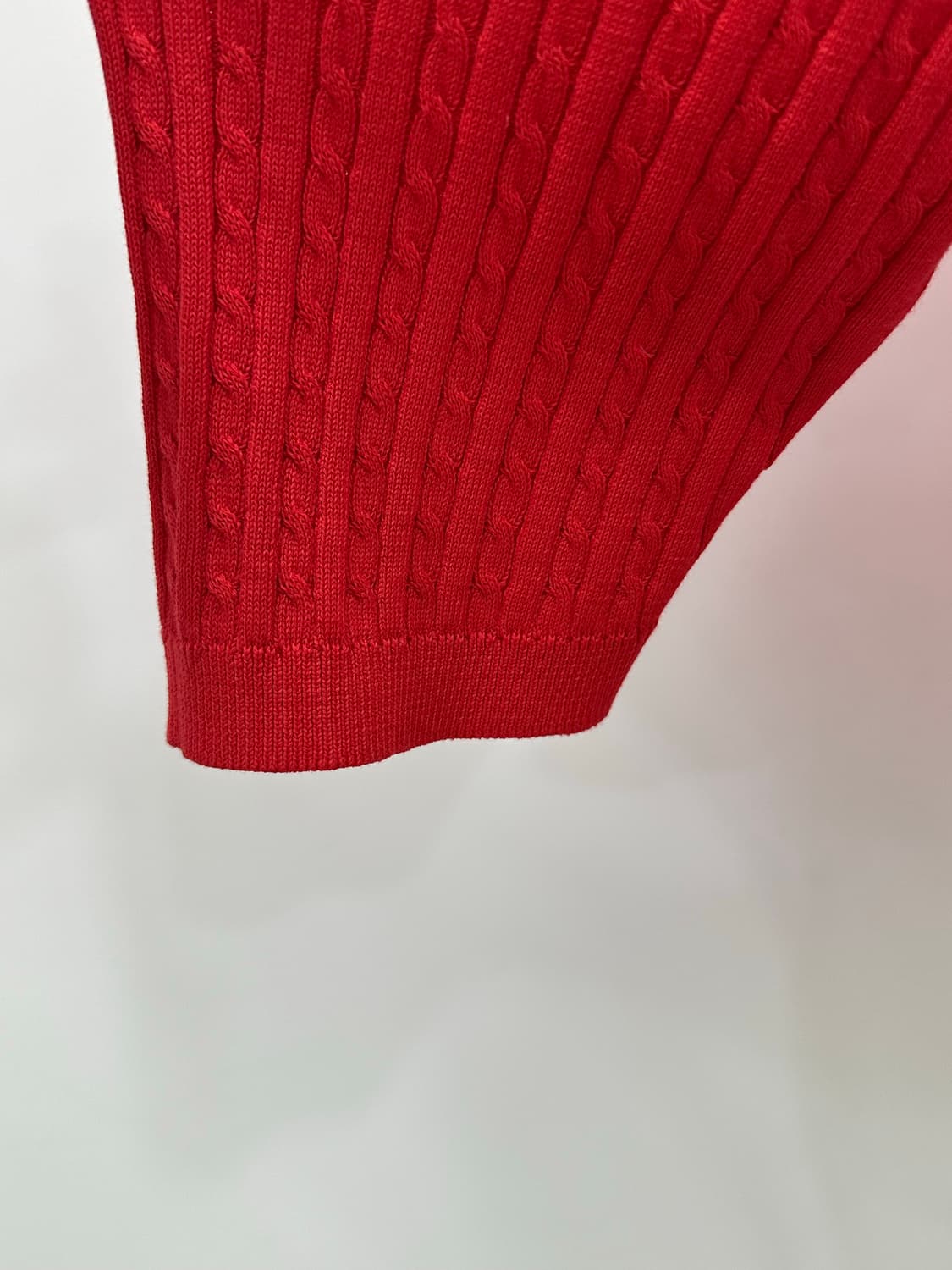 버버리 빈티지 금장 버튼 니트 상품이미지4