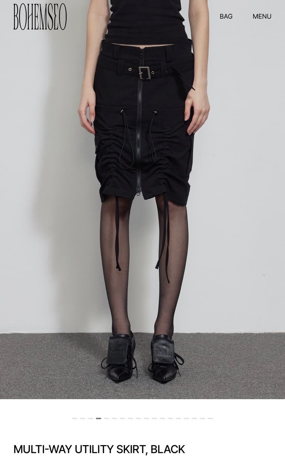 보헴서 스커트 (Multi-Way Utility Skirt, 2사이즈) 상품이미지2