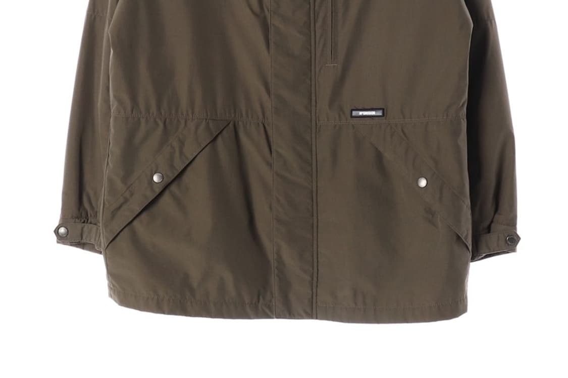 맥그리거 브라운 하이넥 하프 자켓 L 상품이미지5