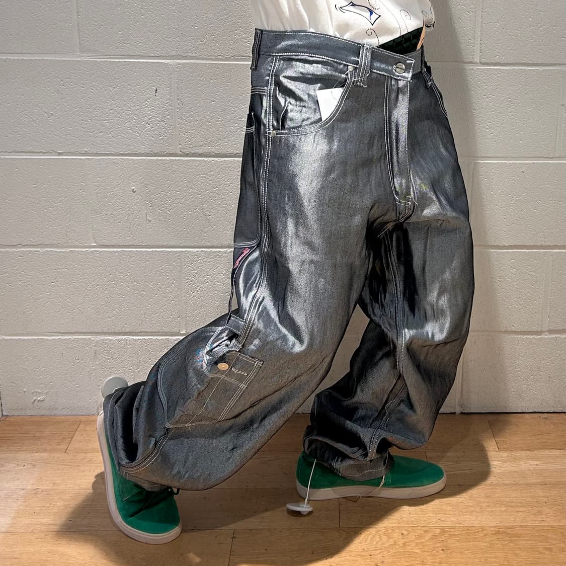 Hip-Hop Silver Capenter Pants 상품이미지4