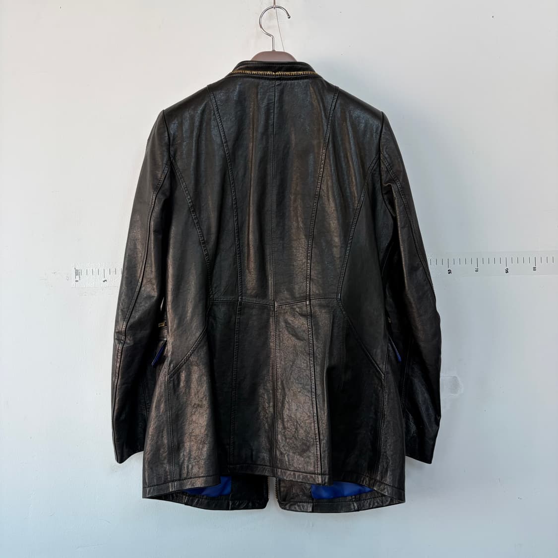 로보xKAALEISUKTAE 콜라보 블랙 가죽 자켓 상품이미지4