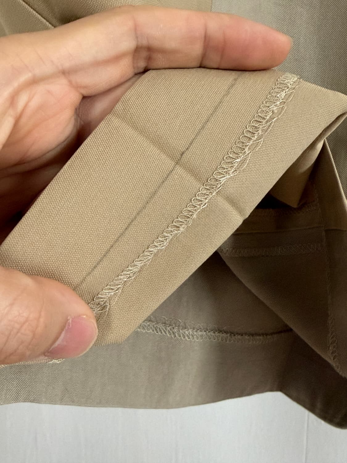 렉토 25ss 컨트라스트 밴딩 와이드팬츠 S 상품이미지7