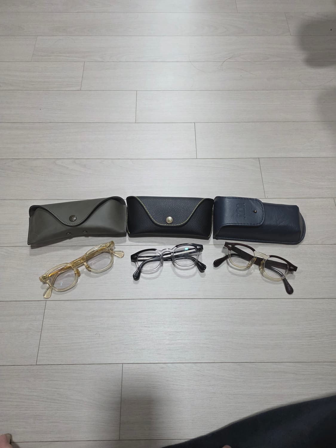 모스콧 줄리어스 타르트옵티컬 jto 투톤 패치워크 이스트로그 상품이미지1