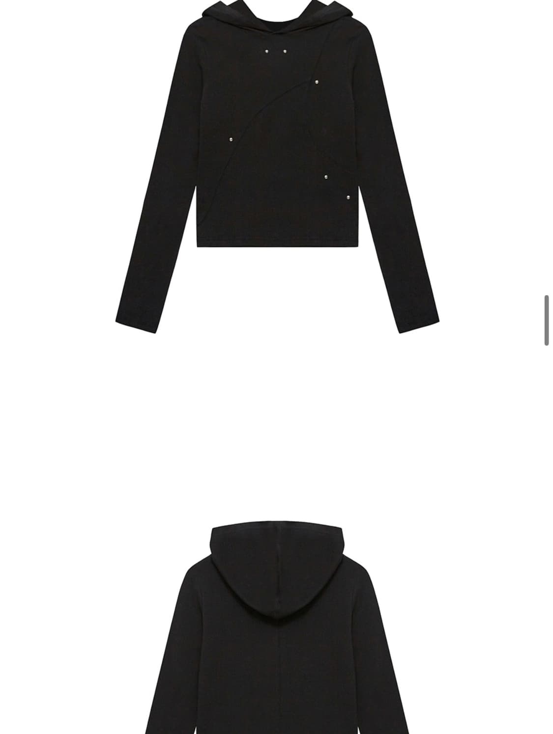 시스에이 스터드 후드 상품이미지6