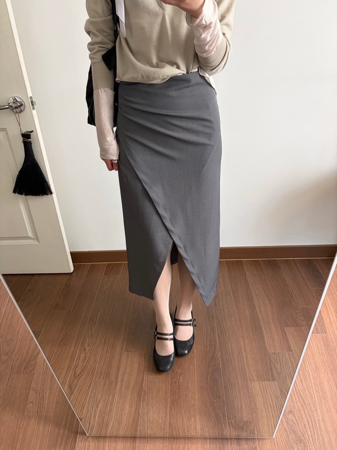 wrap skirt 상품이미지4