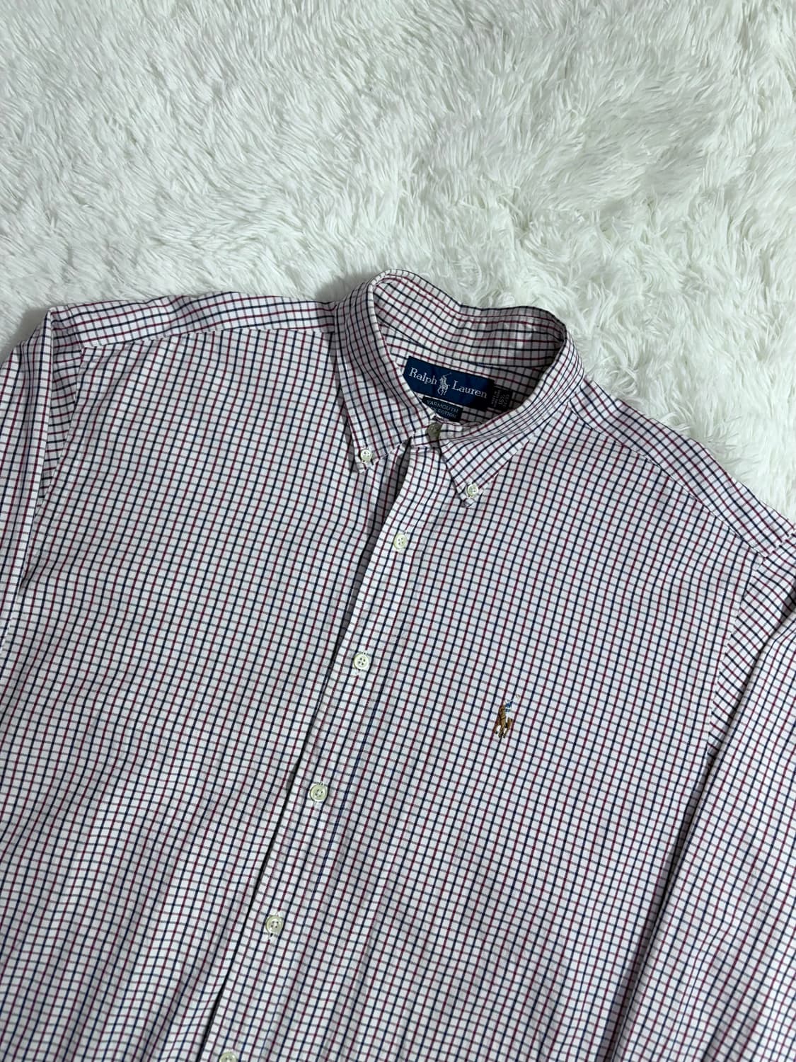 폴로 랄프로렌 포니 체크 셔츠  상품이미지3