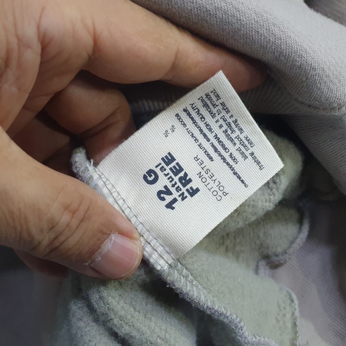 12Gauge 코튼 오버핏 겨울 맨투맨 상품이미지4