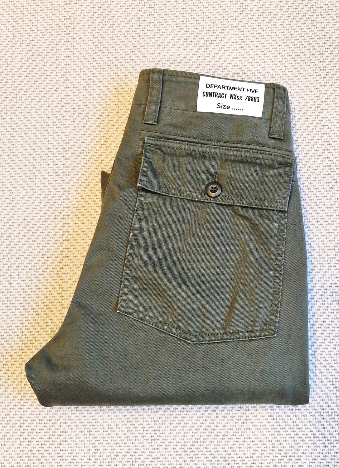 디파트먼트 파이브 퍼티그팬츠 30 상품이미지3