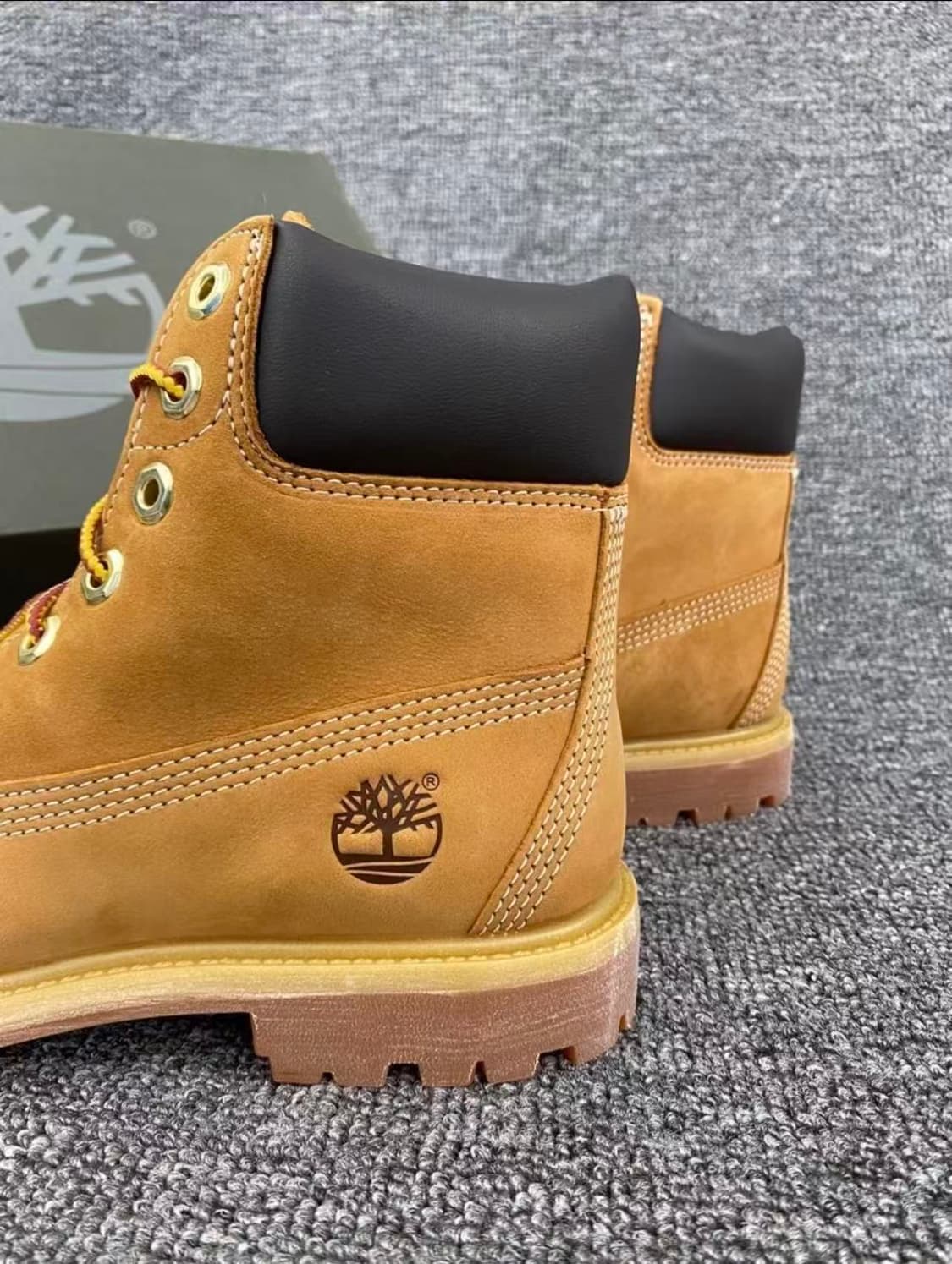 팀버랜드 프리미엄 6인치 워터프루프 부츠 위트 누벅 270mm 상품이미지4