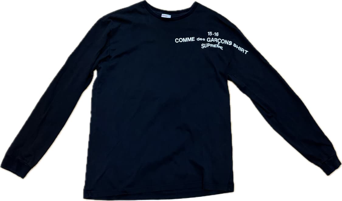 슈프림 꼼데가르송 롱슬리브 상품이미지1