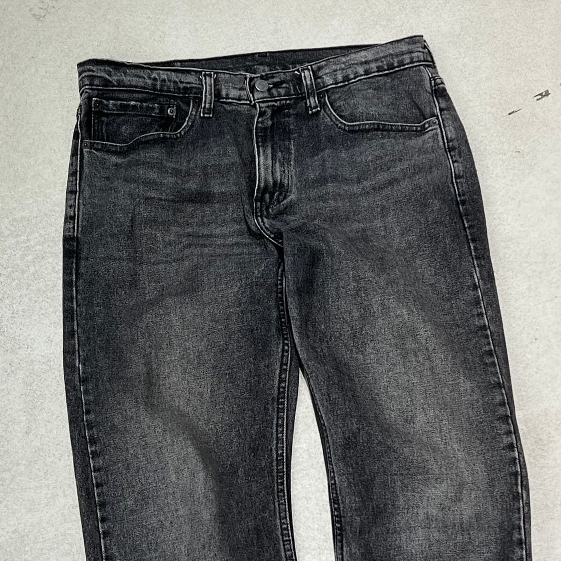 리바이스 502 흑청 데님팬츠 s10839 상품이미지3