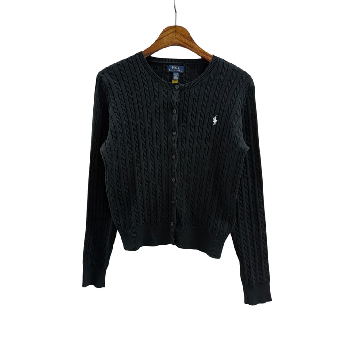 [XL] 폴로 블랙 가디건 상품이미지3