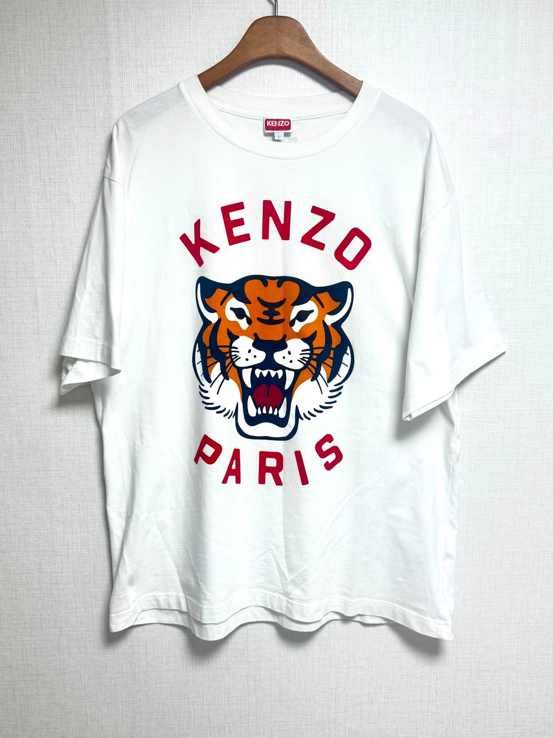 겐조 KENZO 럭키 타이거 반팔티 L 상품이미지1