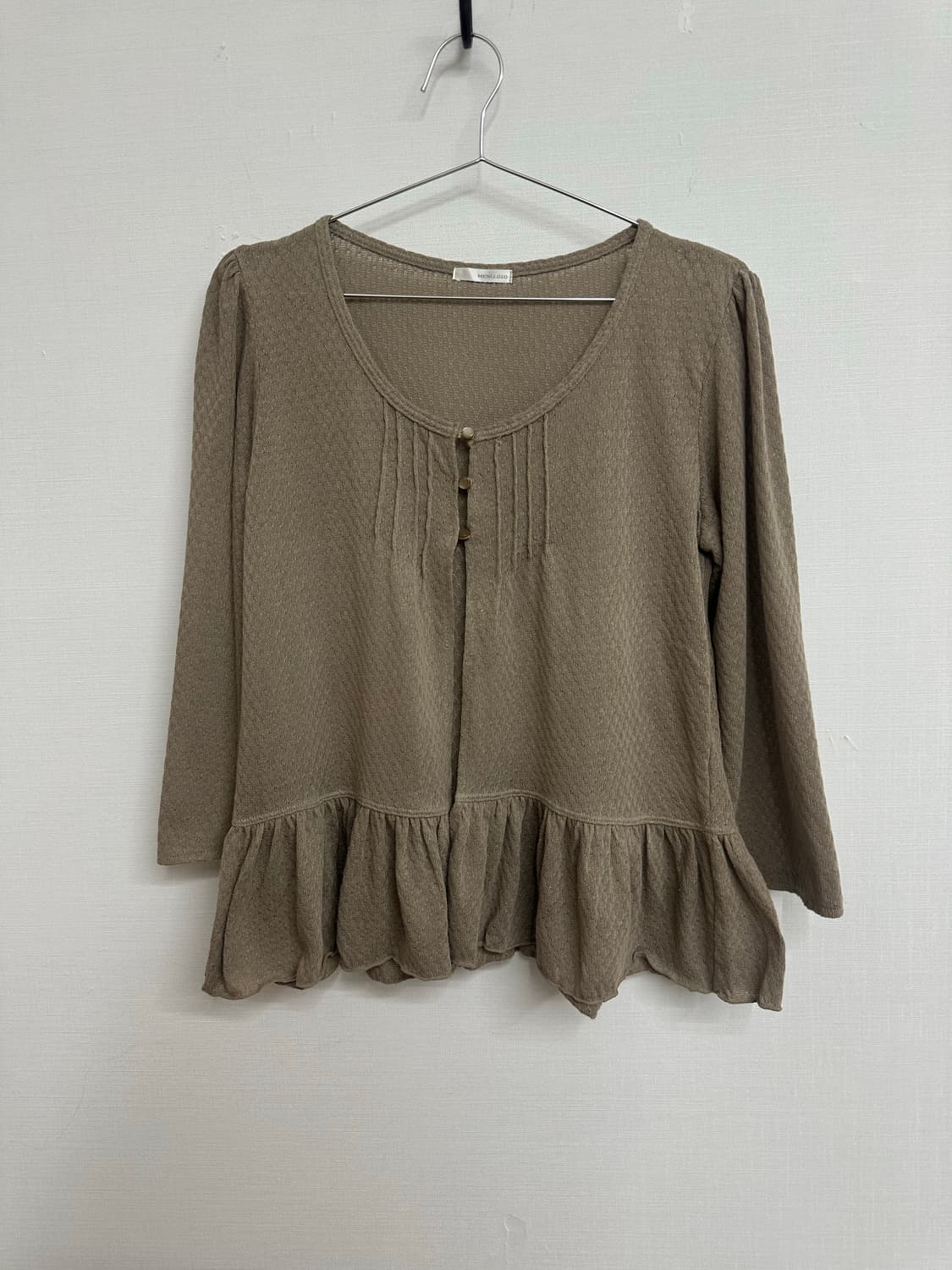 menu.010  frill cardigan 상품이미지1