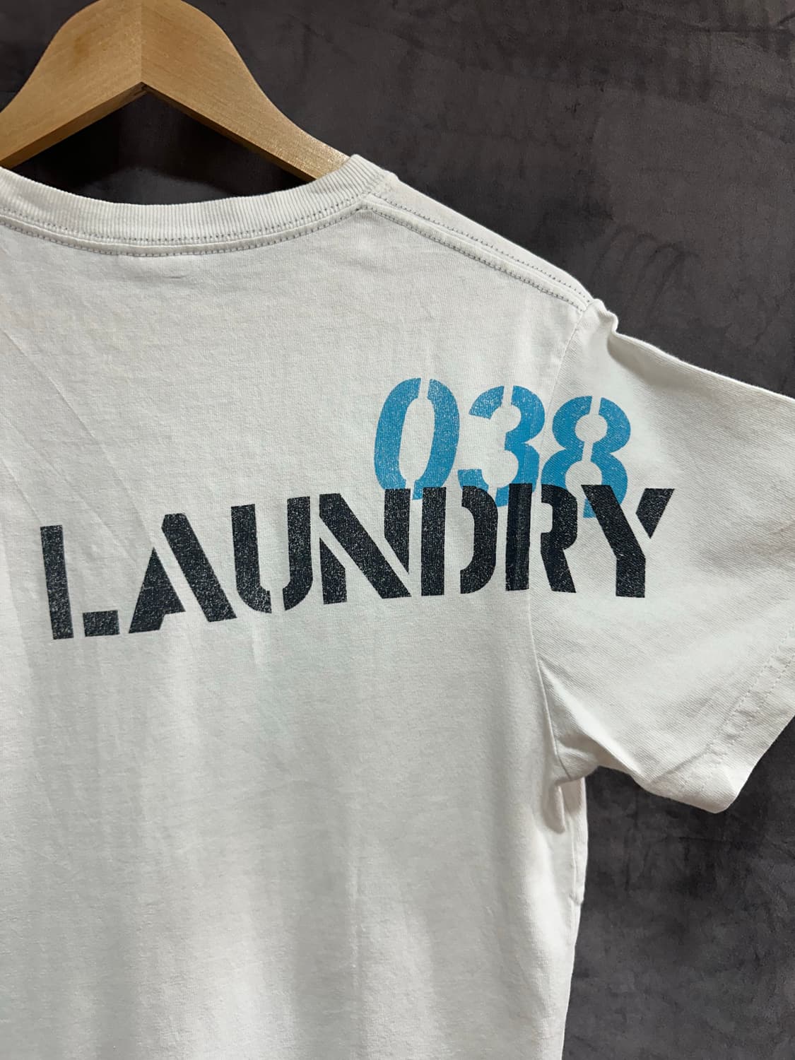 런드리 Laundry 카모 포켓 반팔 티셔츠 S~M 상품이미지4