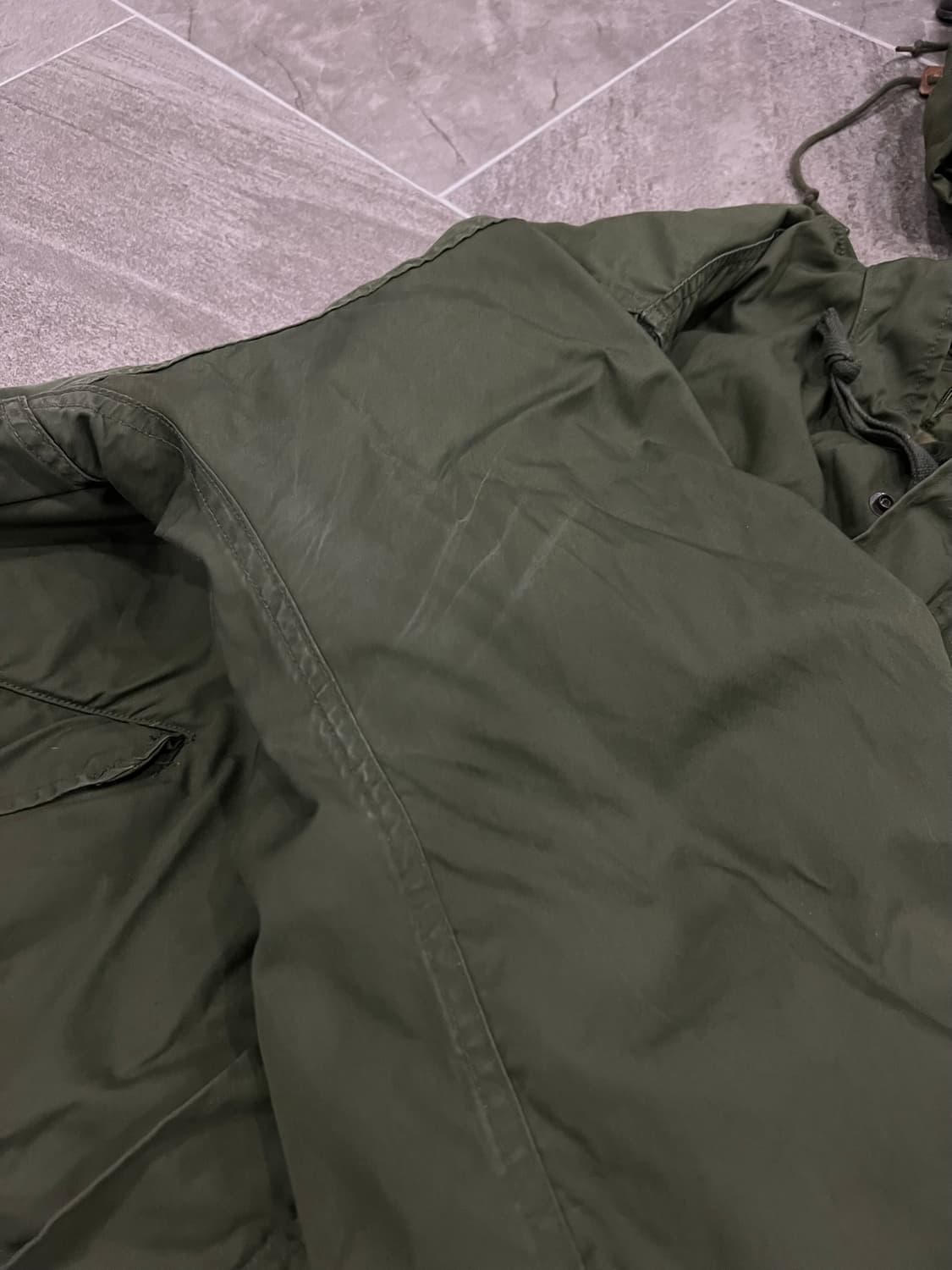 (M) M65 피쉬테일 오리지널 개파카 풀셋 상품이미지7