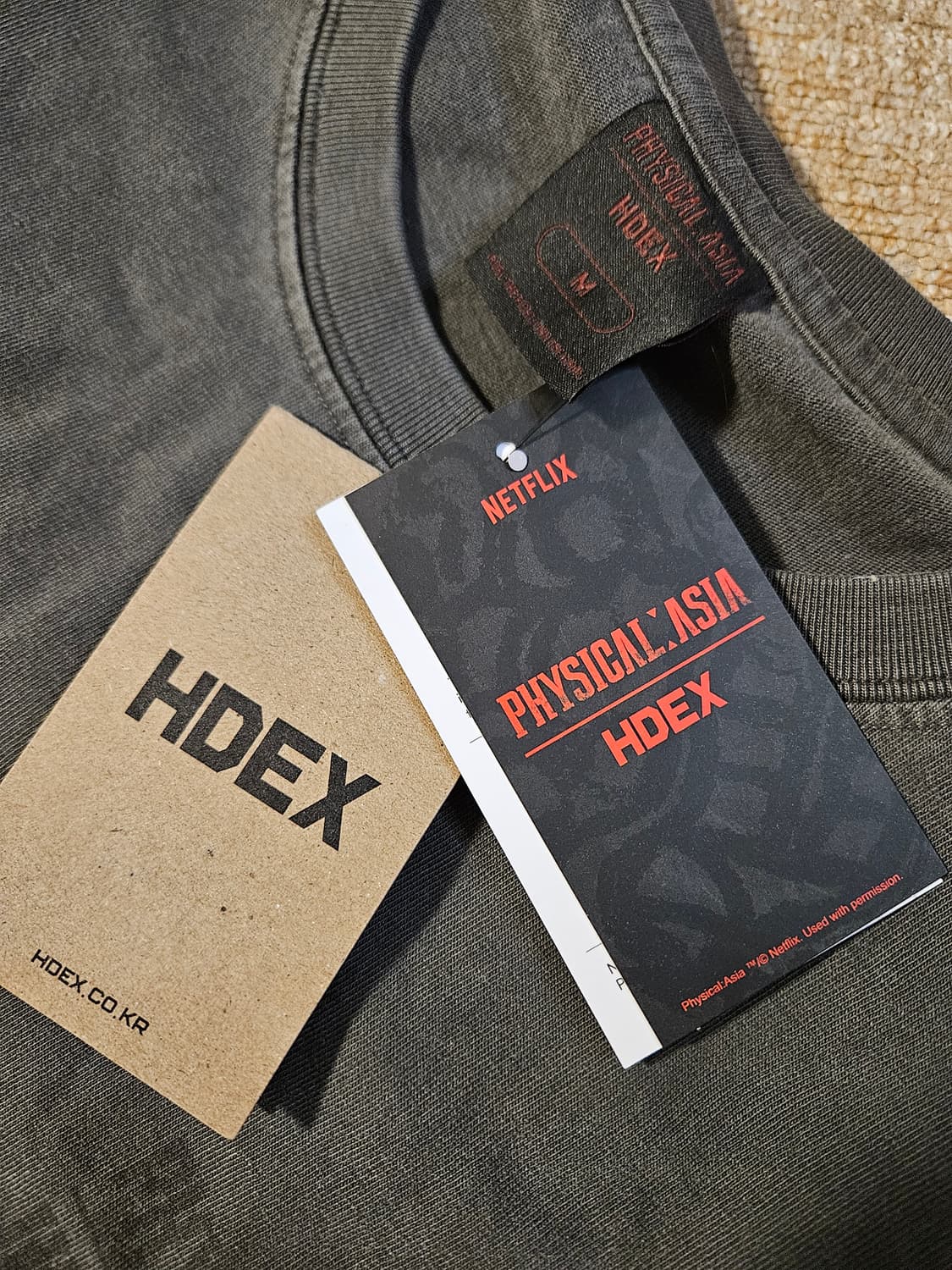 HDEX 피지컬아시아 콜라보 반팔티셔츠 상품이미지6