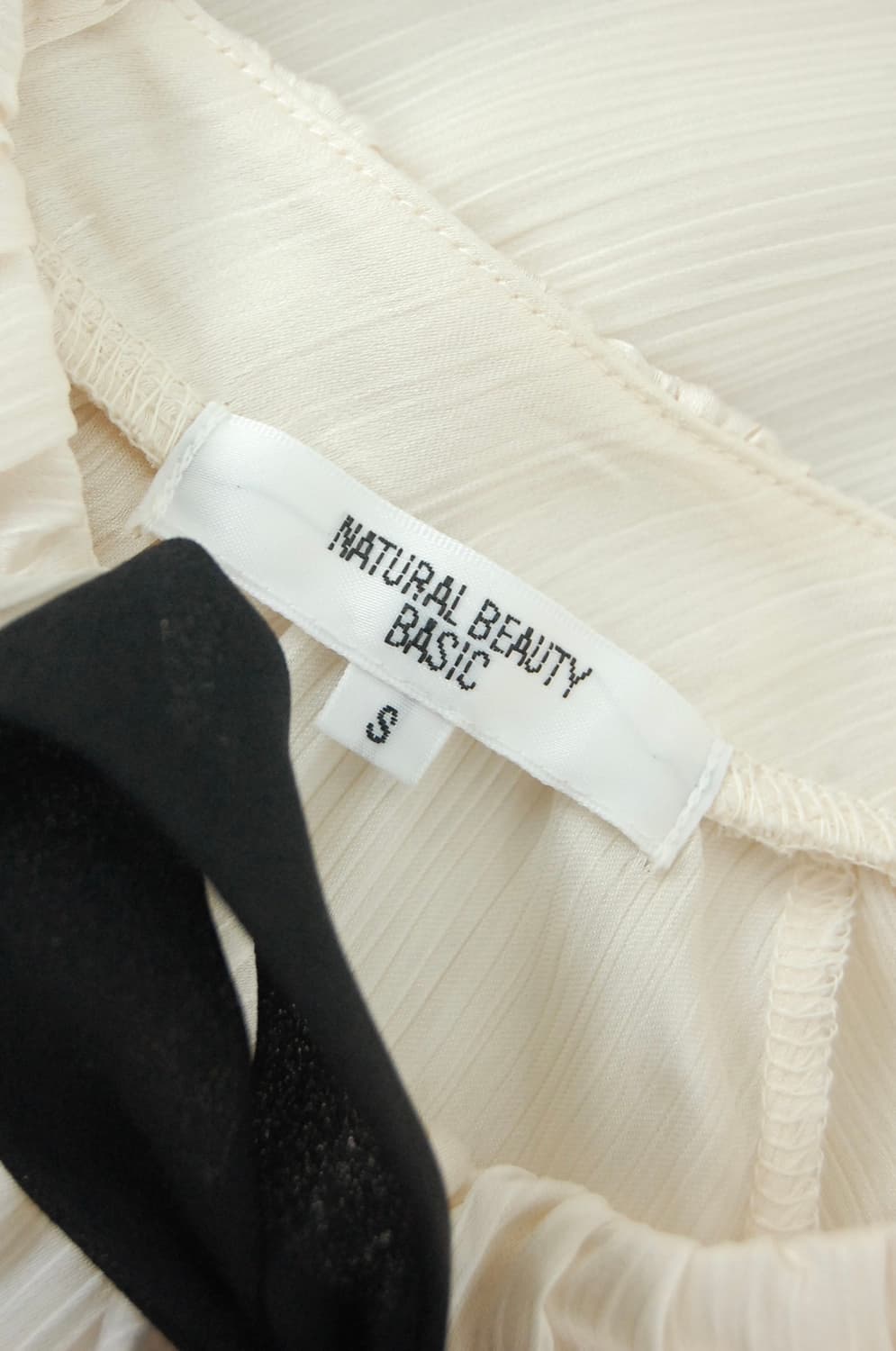 Natural beauty basic ribbon blouse 상품이미지7