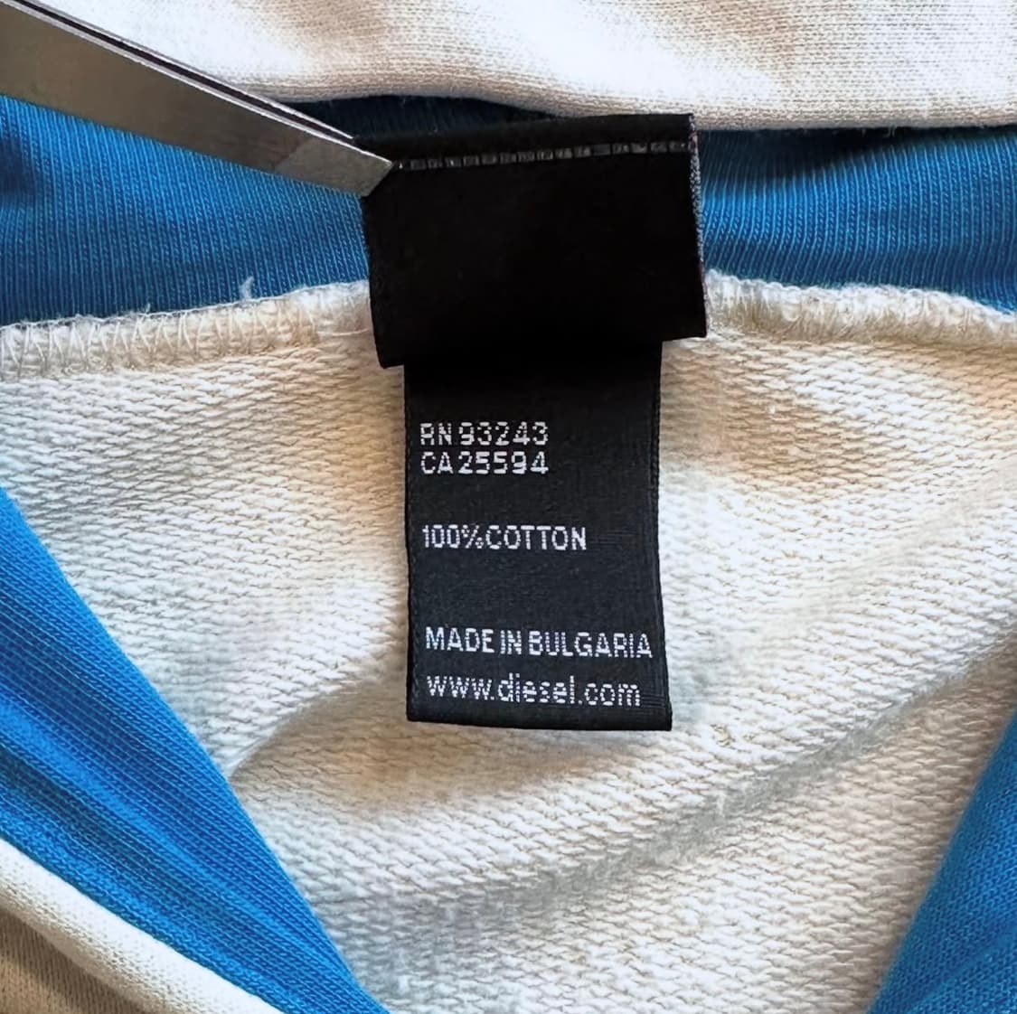 디젤 트랙 프린팅 후드집업 상품이미지7