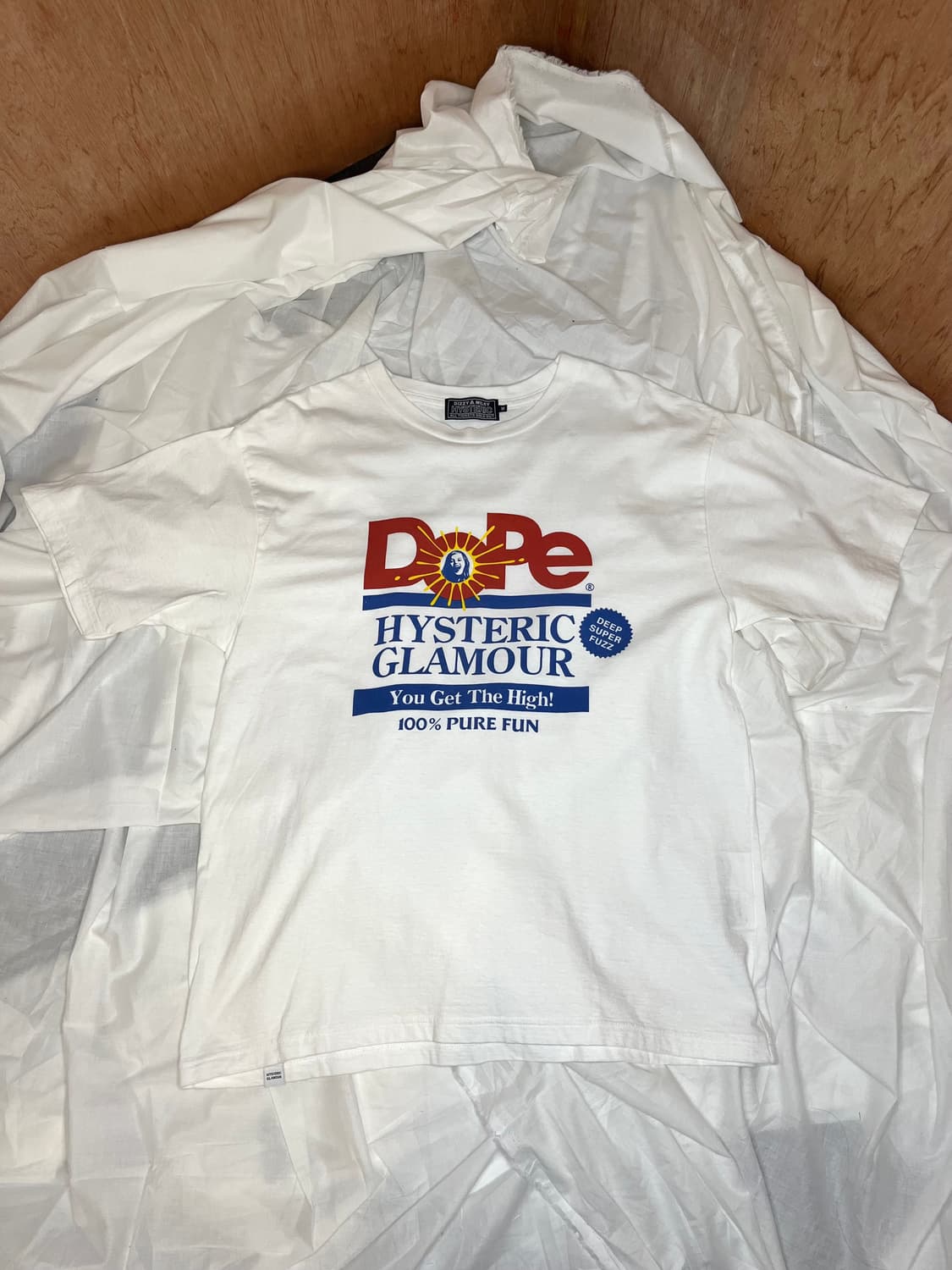 히스테릭 글래머 “Dope” 그래픽 티셔츠 상품이미지2