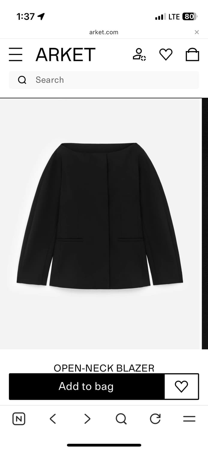 아르켓 자켓 새상품 상품이미지2