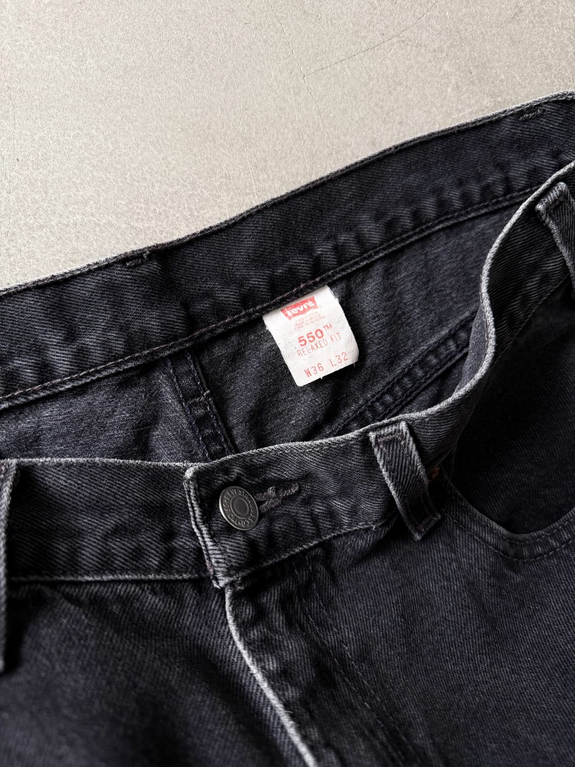 90s Vintage Levi's 550 Denim Pants 상품이미지7