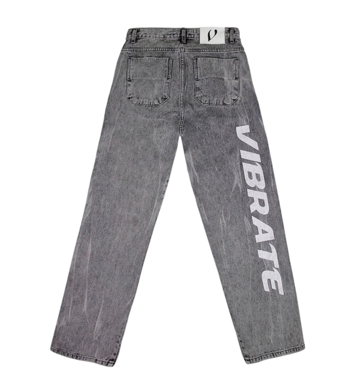 바이브레이트 레터링 데님팬츠 상품이미지2