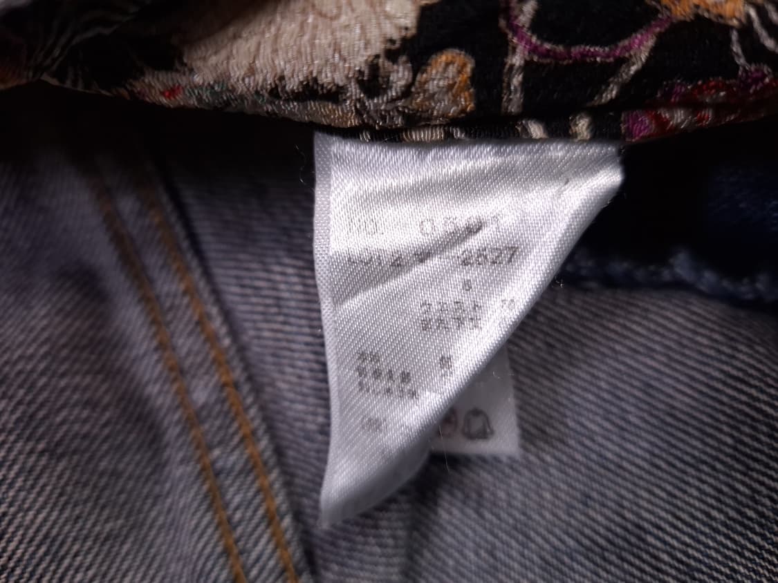 오리지날 일본판 풍신뇌신 오리엔탈 자수 잉어 데님진 상품이미지5