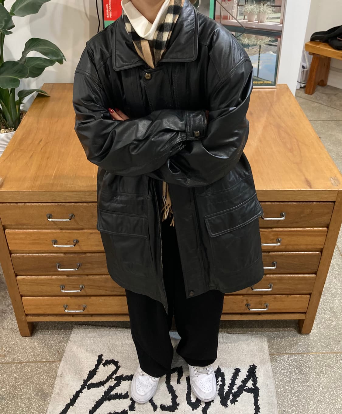 램스킨 야상 사파리 자켓 상품이미지1