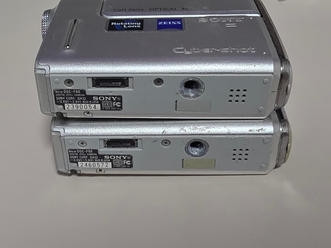 소니 사이버샷 DSC-F88 빈티지 디지털카메라(하자) 상품이미지5