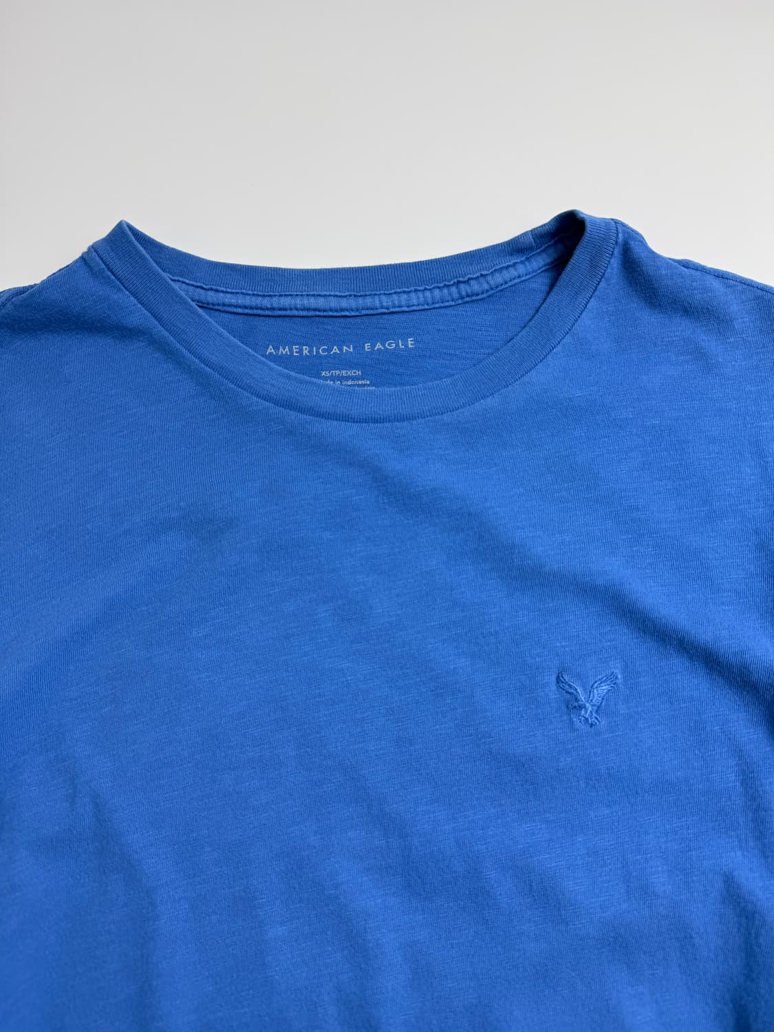 빈티지 American Eagle 블루 반팔티 상품이미지3