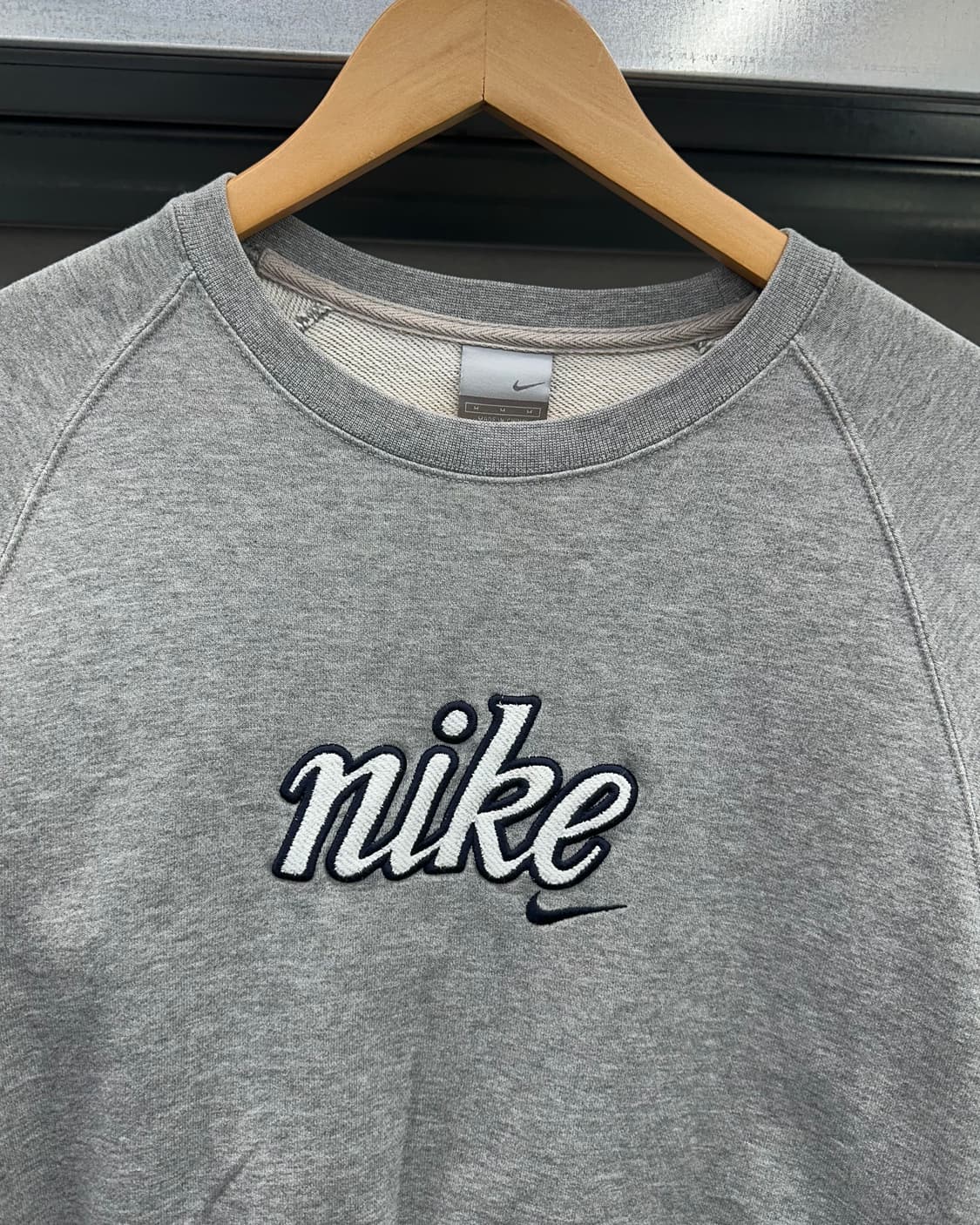 (WOMEN)나이키 크롭 맨투맨-M1866 상품이미지3