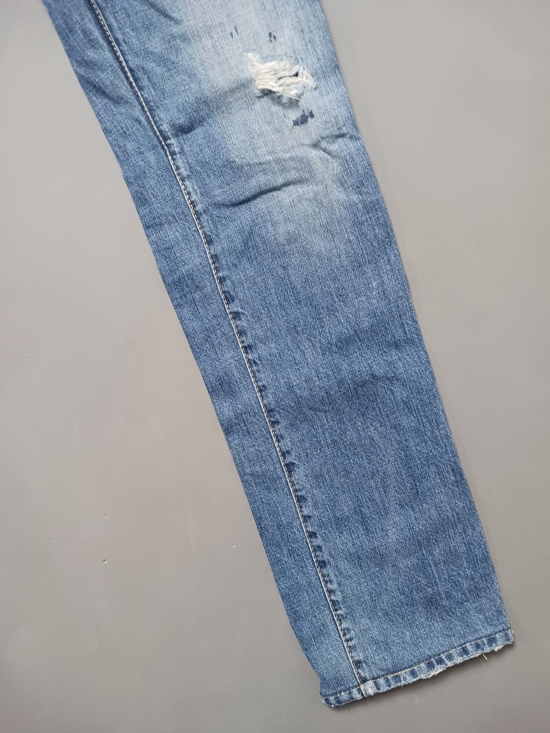 [30] 정품 디스퀘어드2 옐로우페인티드 레드스트랩 슬림진 청바지 상품이미지5