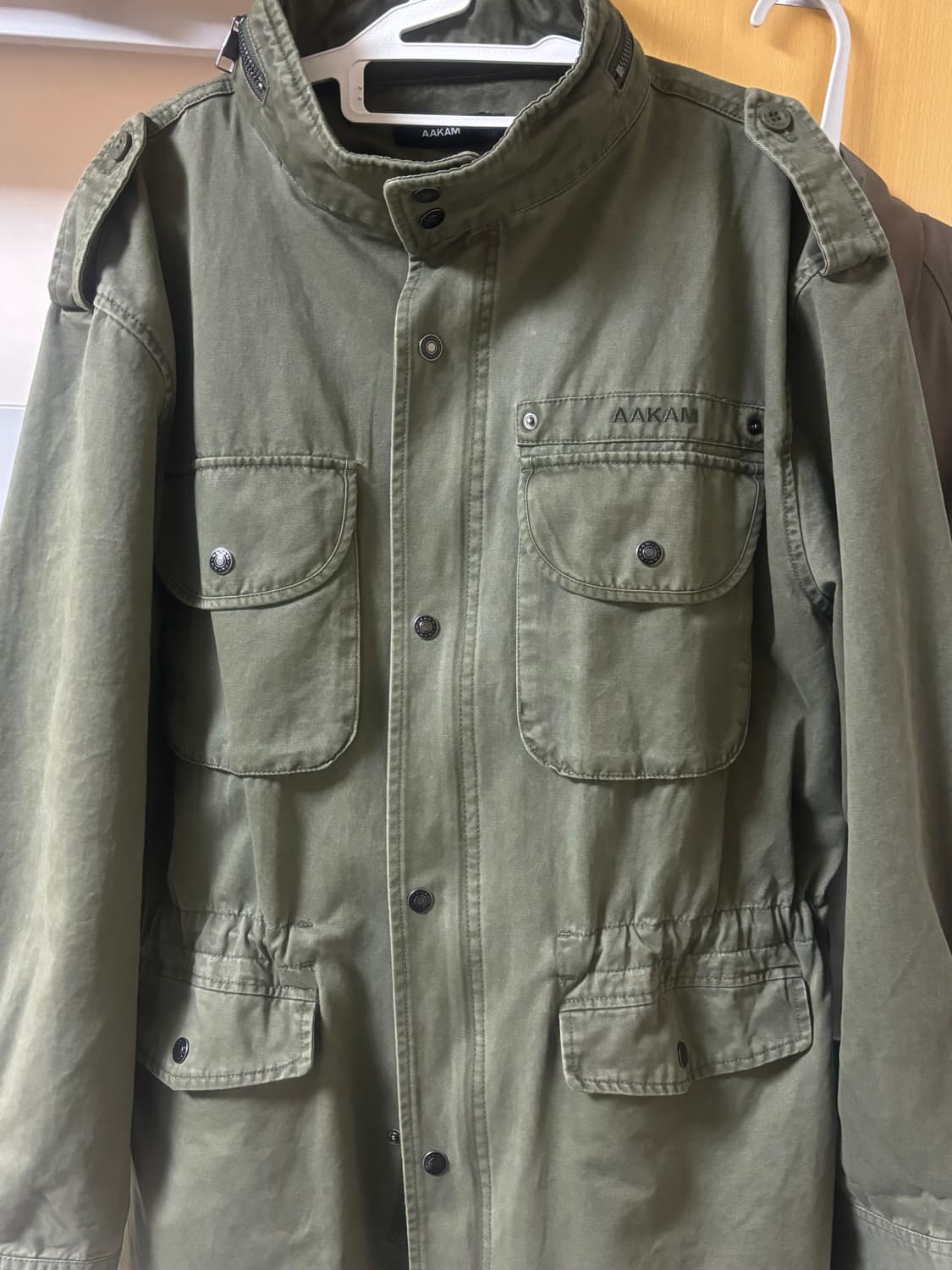Washed Field Jacket (Khaki) 2 size 아캄 야상 상품이미지2