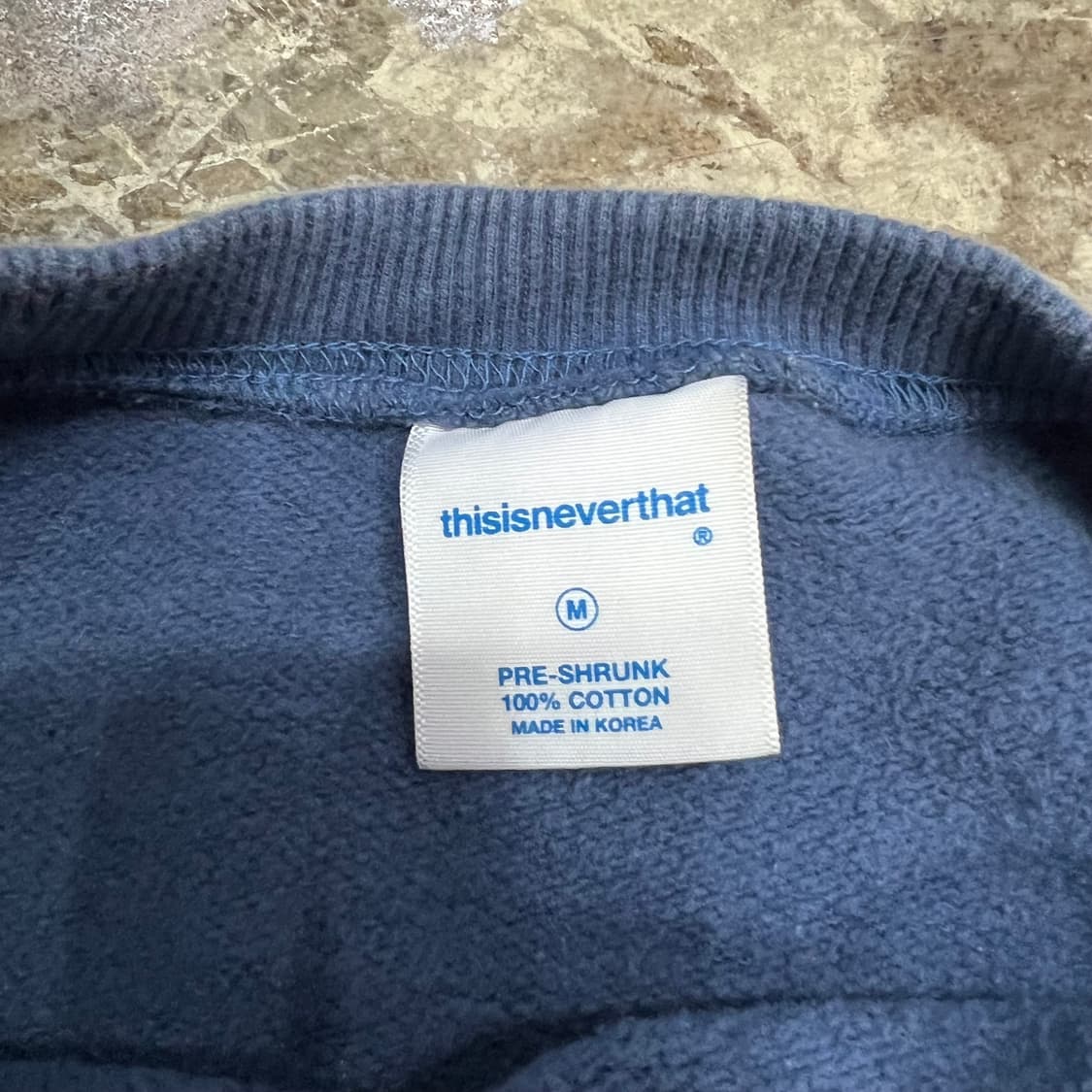 M) 디스이즈네버댓 맨투맨티셔츠 맨투맨티 스웻셔츠 상품이미지3