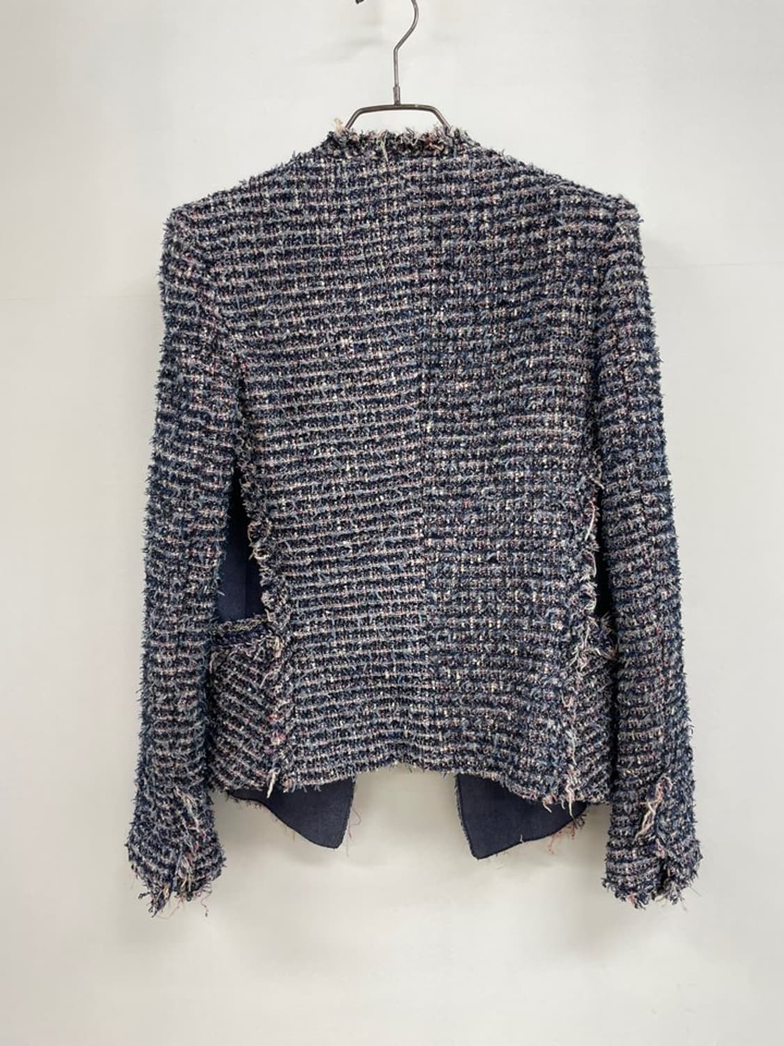 한섬 마인 이태리원단 트위드 자켓 네이비 상품이미지6