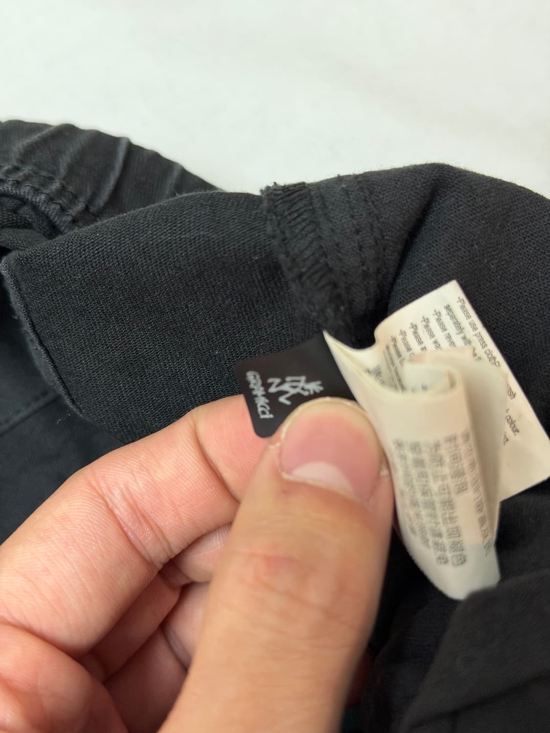 그라미치 RIG 벨티드 와이드 카고팬츠 블랙 상품이미지9