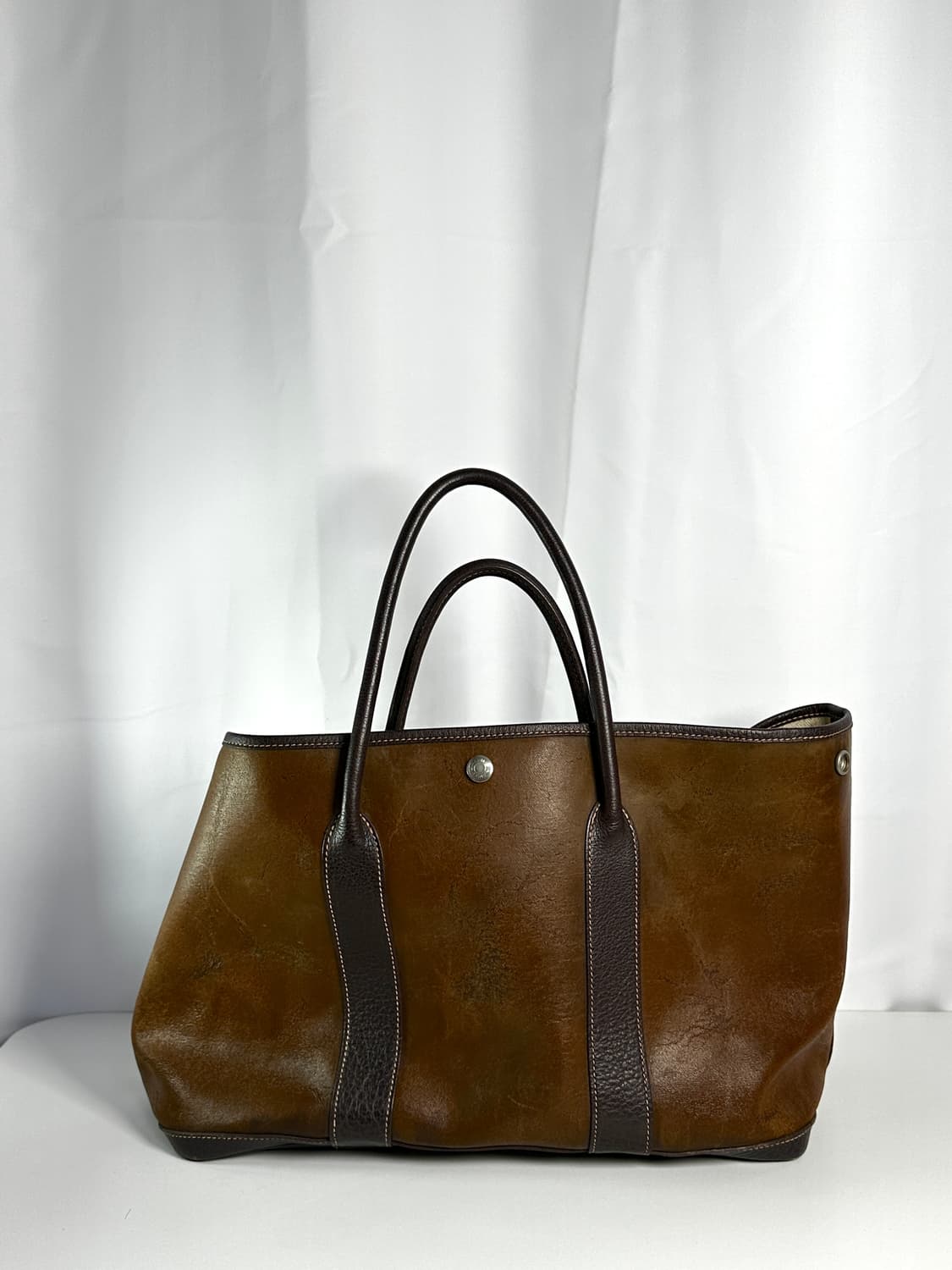 에르메스 가든파티 아마조니아 빈티지 토트백 상품이미지2