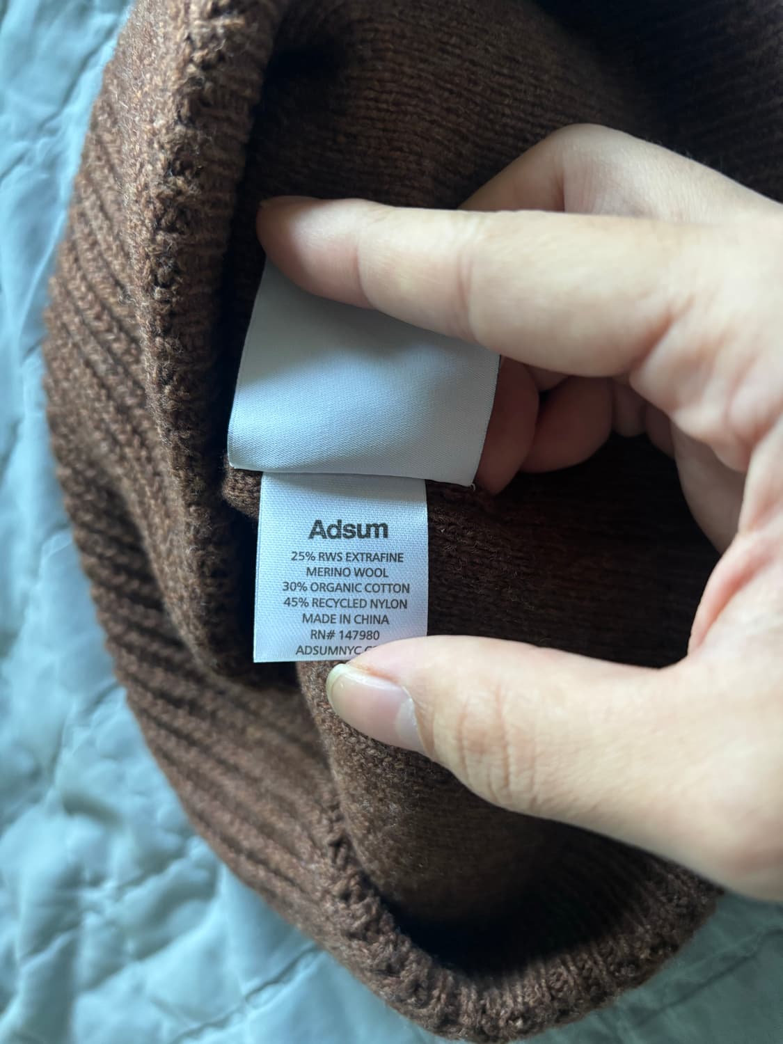 Adsum 브라운 비니, 카키스 편집샵 입점 브랜드 상품이미지4