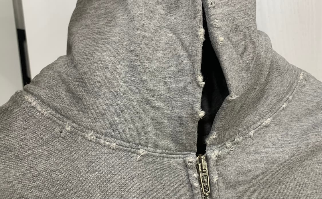 [S]발렌시아가 프린트 디스 후드집업 그레이 상품이미지6