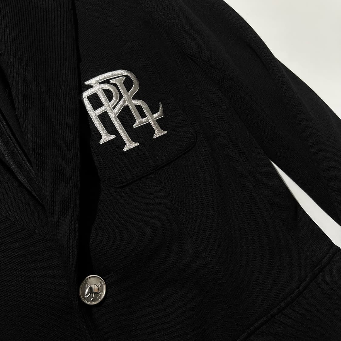 폴로 랄프로렌 크레스트 로고 포켓 은장 버튼 싱글 2B 블레이저 자켓  상품이미지6