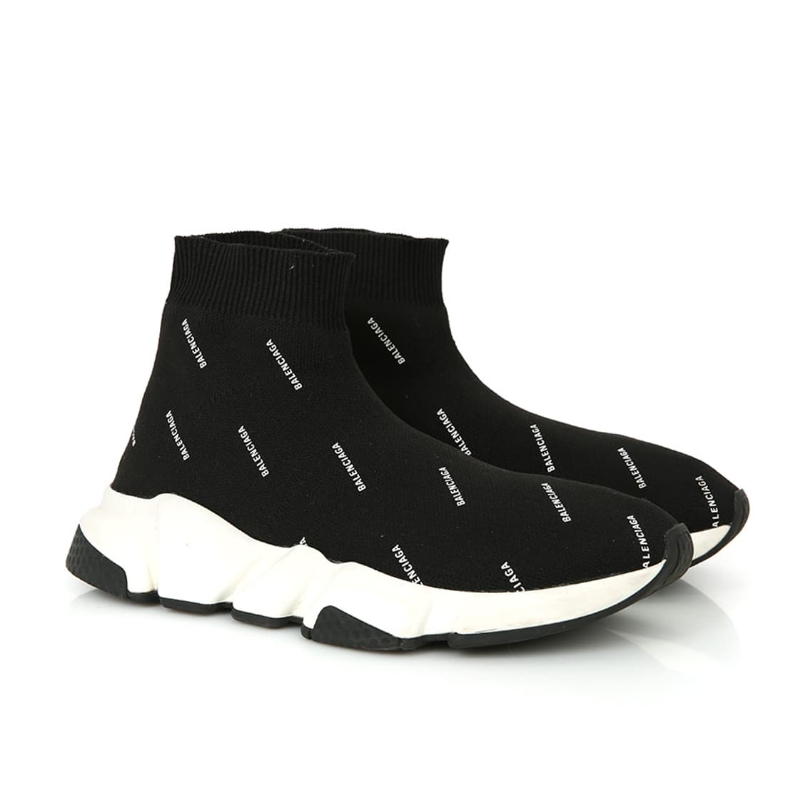 발렌시아가 스피드러너 블랙 로고 삭스 스니커즈 567035 상품이미지3