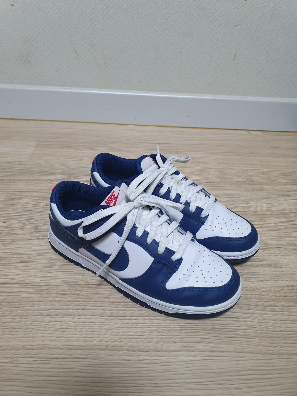 나이키 덩크로우 발레리안 블루 스니커즈 265 상품이미지2