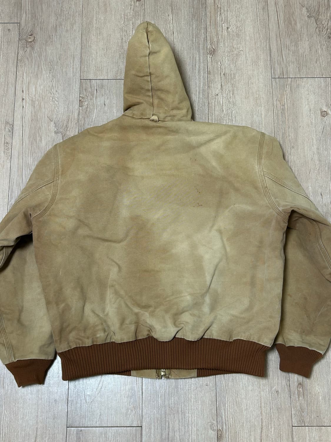 빈티지 칼하트 j04 덕 액티브 자켓 브라운 상품이미지5