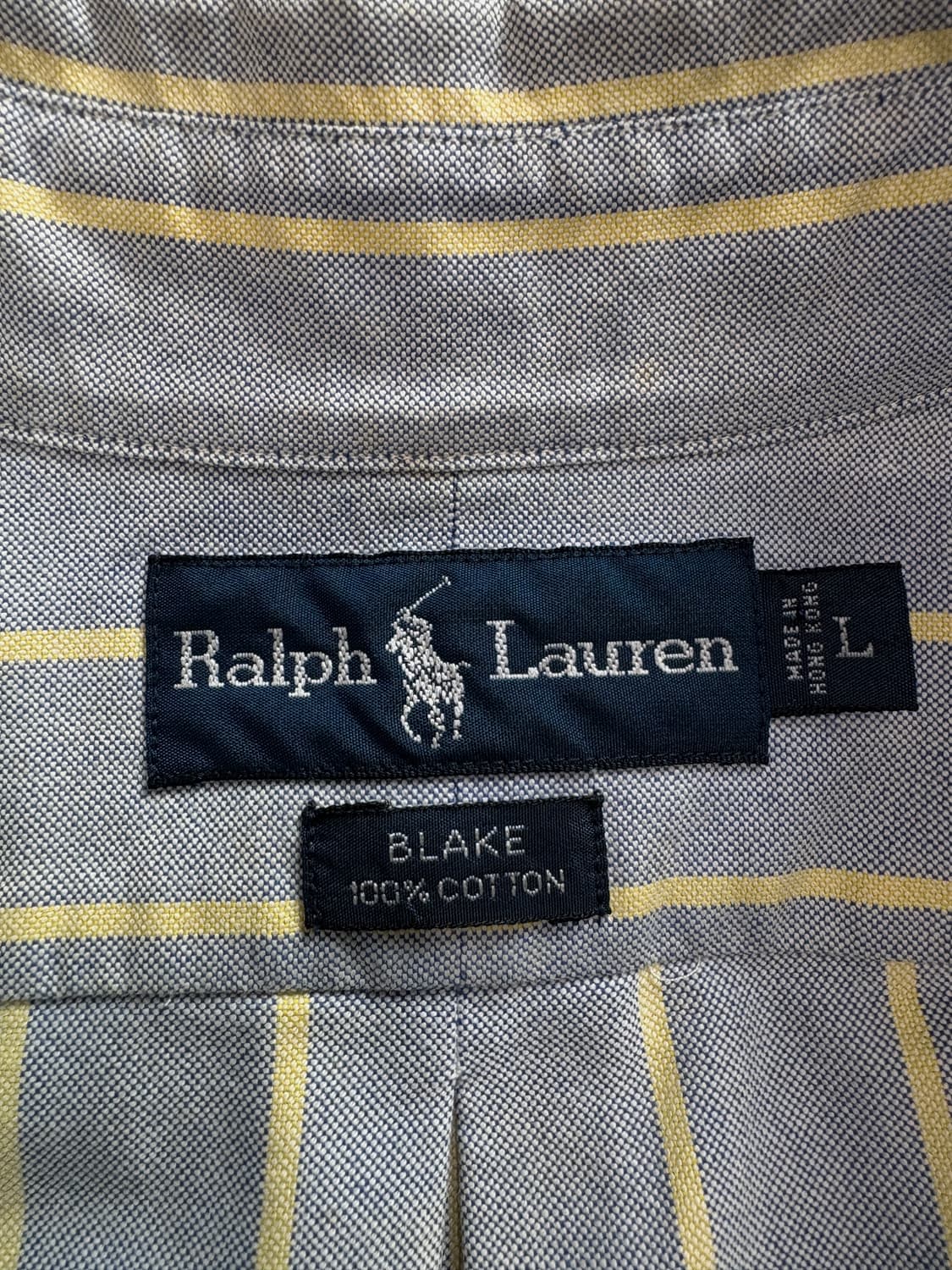 폴로 랄프로렌 아메카지 옥스포드 반팔 셔츠 3436 상품이미지4