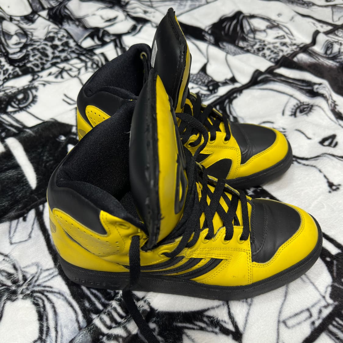 아디다스 제레미스캇 인스팅트 하이 옐로우 상품이미지4