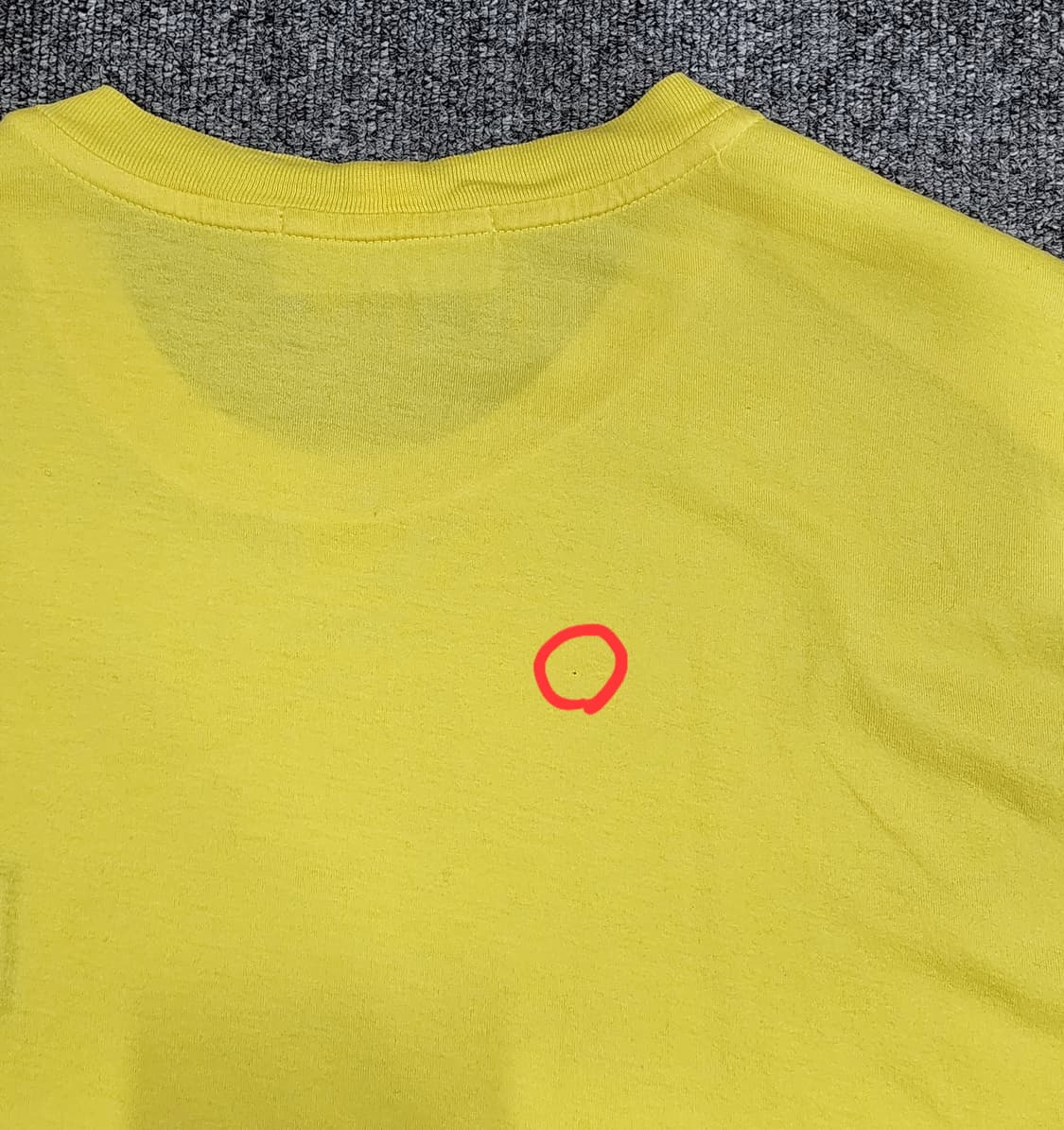 스톤아일랜드 로고 패치 반팔티 M 상품이미지6