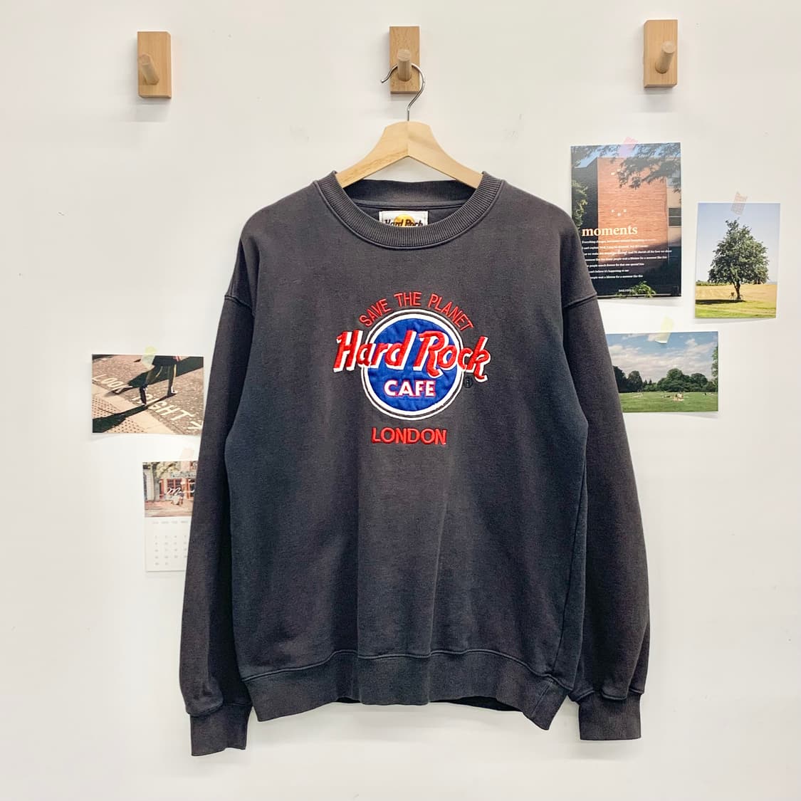 90's Hard Rock CAFE 하드락카페 런던 스웻셔츠   상품이미지1